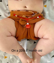 Load image into Gallery viewer, ‘Agapi Makes’  Cotton Waffle (Rust)