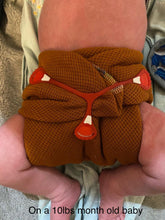 Load image into Gallery viewer, ‘Agapi Makes’  Cotton Waffle (Rust)