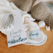 Load image into Gallery viewer, Prym Stainless Steel Nappy Pins, White, Pack of 4