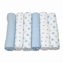 Load image into Gallery viewer, MuslinZ 6pk Muslin Squares 70x70cm