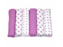 Load image into Gallery viewer, MuslinZ 6pk Muslin Squares 70x70cm