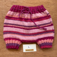 Load image into Gallery viewer, 100% Merino Wool Nappy Cover (Large, multiple colours and designs available)