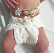 Load image into Gallery viewer, MuslinZ 6 Pack Muslin Prefold - White