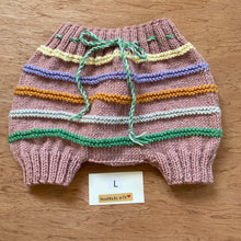 Load image into Gallery viewer, 100% Merino Wool Nappy Cover (Large, multiple colours and designs available)